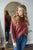Chunky Cable Knit Sweater | Vintage Washed Burgundy - MOB Fashion Boutique