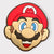 Mario Head Croc Charm