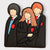 Harry, Hermione and Ron Croc Charm