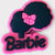 Afro Barbie Croc Charm