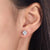 925 Solid Sterling Silver Crystal Studs | 2 Sizes - MOB Fashion Boutique