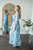 Wrap Dress | Teal Floral - MOB Fashion Boutique
