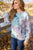 Teal and Purple Tie Dye Sweater - MOB Fashion Boutique