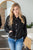 Black Fleece Bomber Jacket - MOB Fashion Boutique