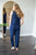 Womens Jumpsuit | Navy Front Button - MOB Fashion Boutique