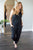 Womens Jumpsuit | Black Front Button - MOB Fashion Boutique