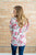 Puff Sleeve Top | Delicate Floral - MOB Fashion Boutique