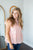Pink Tiered Babydoll Blouse - MOB Fashion Boutique