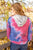 Pink and Blue Tie Dye Hoodie - MOB Fashion Boutique