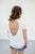 Backless Tee | White - MOB Fashion Boutique