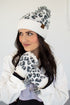 C.C. Beanie and Glove Leopard Set | Two Colors!