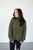 Popcorn Turtle Neck Sweater | Olive - MOB Fashion Boutique
