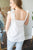 All Tied Up White Tank Top - MOB Fashion Boutique