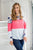 Wish You Were Here Color Block Top - MOB Fashion Boutique