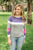 Purple and Pink Color Block Sweater - MOB Fashion Boutique