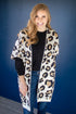 Leopard Short Sleeve Cardigan