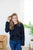 Wear It Around Black Fuzzy Sweater - MOB Fashion Boutique