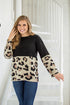 One Night Out Leopard Sweater