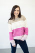 Spring Color Block Sweater