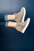 Zoey Wedge Sneaker | Taupe