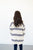 Popcorn Cardi | Ivory and Navy Stripes - MOB Fashion Boutique