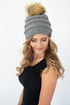 C.C. Beanie WITH Pom | Multiple Colors