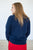 Never Silence Your Roar Sweatshirt | Navy - MOB Fashion Boutique