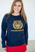 Never Silence Your Roar Sweatshirt | Navy