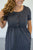 Raelyn Denim Striped Dress - MOB Fashion Boutique