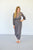 Embroidered Maxi | Charcoal - MOB Fashion Boutique