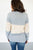 Color Block Cable Knit Sweater - MOB Fashion Boutique