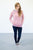 Blush Floral Accent Hoodie with Nursing Option! - MOB Fashion Boutique