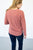 Thermal Knit Button Down Top | Marsala - MOB Fashion Boutique