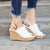 Matisse Frico Wedge in Ivory - MOB Fashion Boutique