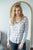 Hooded Flannel Shirt | Blush-Grey - MOB Fashion Boutique