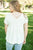 White Criss Cross Peplum Top - MOB Fashion Boutique