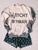Witchy Woman Bleached Crewneck - MOB Fashion Boutique