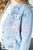 Light Wash Denim Jacket | Glitter Stars - MOB Fashion Boutique